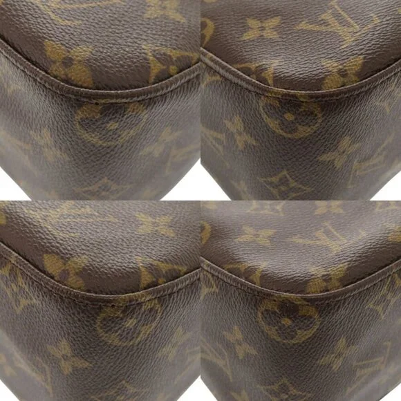 LOUIS VUITTON Brown Monogram Looping MM Shoulder Bag - Picture 4 of 10